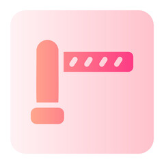 gate gradient icon