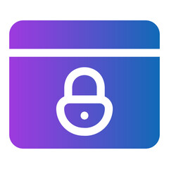 security gradient icon