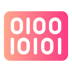 programming language gradient icon
