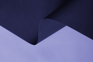 Abstraction of a design purple wallpaper . Minimalist violet empty space on monochrome paper.
