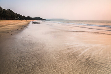 Talpona Beach sunset, South Goa, India