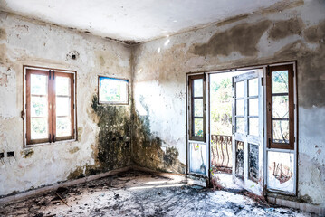 Abandoned Hotel Complex at Agonda, Goa, India