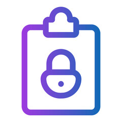 protection gradient icon
