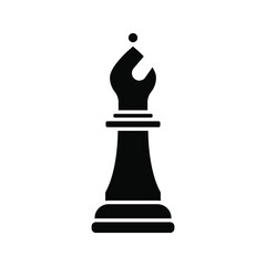 Chess icon, Strategy, Checkmate. Vector illustration
