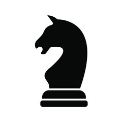 Chess icon, Strategy, Checkmate. Vector illustration