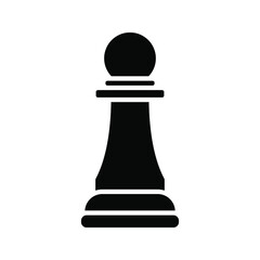 Chess icon, Strategy, Checkmate. Vector illustration