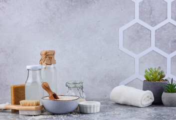 Rice water. Fermented beauty cosmetic