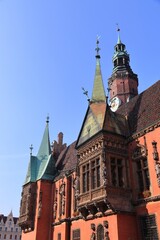Naklejka premium Old Town Hall in Wroclaw Poland