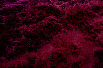 Three dimensional crimson red fractal abstract colored background texture