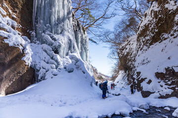  日光雲竜渓谷氷瀑
