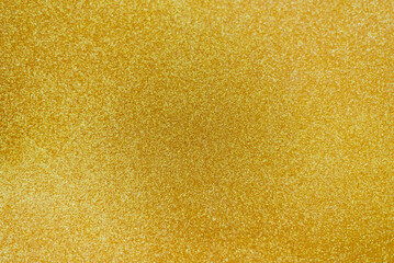 Fototapeta premium Gold texture background with yellow glitter glitter for holiday background, wallpaper, christmas background decoration