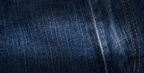 Blue jeans background and texture