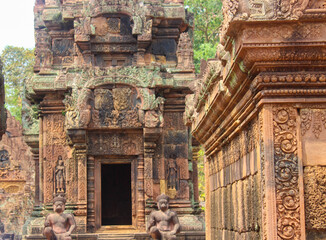 Banteay Srei ,Ancient Khmer Citadel Near Siem Reap