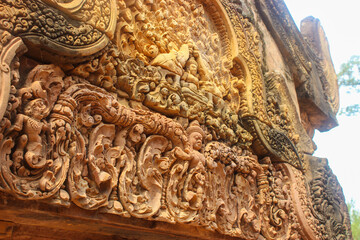 Banteay Srei ,Ancient Khmer Citadel Near Siem Reap