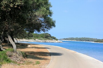 biking national park Brioni, Croatia