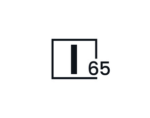 I65, 65I Initial letter logo
