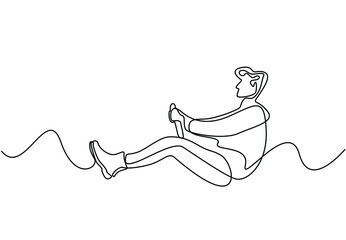 inside the simulator car only steering wheel and driver image drawing style concept