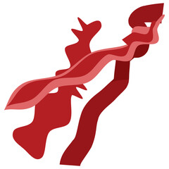 Fototapeta premium Cartoon Bacon