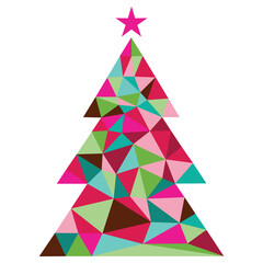Geometric Christmas Tree