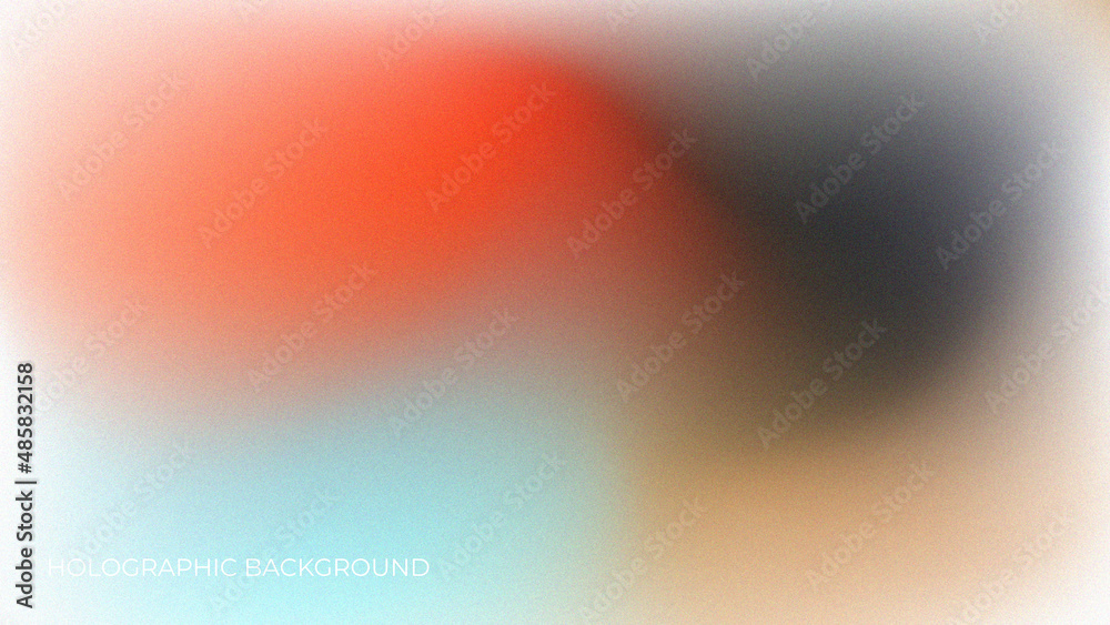 Wall mural trendy gradient grainy texture. soft gradient backdrop with place for text. vector illustration for 