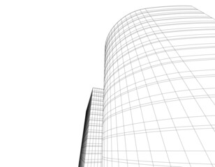 Fototapeta premium abstract architectural background