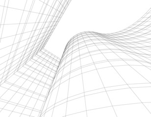 Fototapeta premium abstract architectural background
