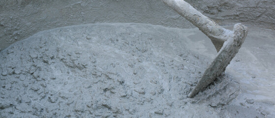 concrete mix It is the introduction of cement, stone, sand and water,