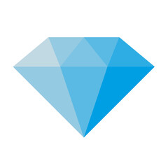 diamond blue crystal gem geometric vector design icon illustration jewel jewelry shape symbol brilliant gemstone