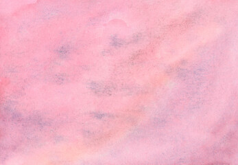 Pink color abstract watercolor background