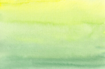 Green yellow color abstract watercolor background