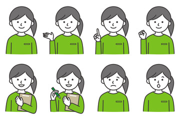 人 長袖  イラスト AI 素材 ベクター