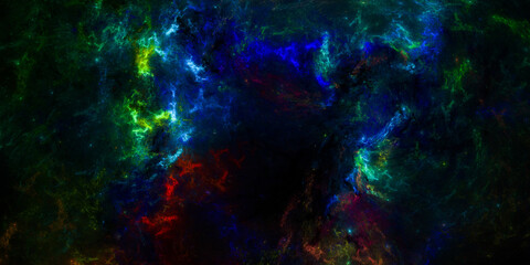 Obraz na płótnie Canvas Banner Star field background . Starry outer space background texture . Colorful Starry Night Sky Outer Space background. 3D illustration 