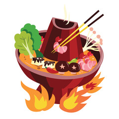 Fiery Hot Pot Dinner