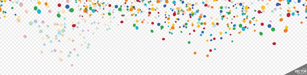 seamless confetti birthday background