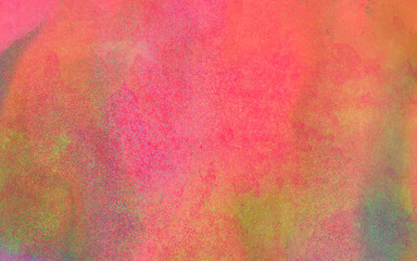 Stained colorful grungy texture, distressed digital art background.