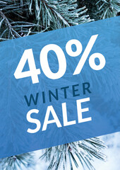 Winter sale 40%