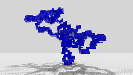 抽象的なブロックの背景