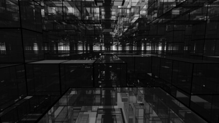 抽象的な建設の背景