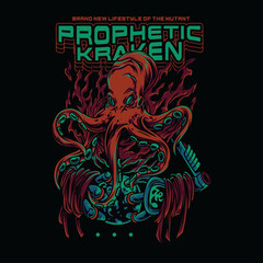 Prophetic Kraken Techwear Animal Mutant Illustration
