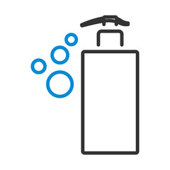 Dispenser Of Liquid Soap Icon