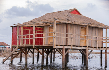 house on the shore, the lake city of ganvié
