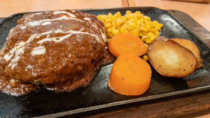 chop with potatoes