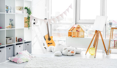 Beautiful, cozy and light children room