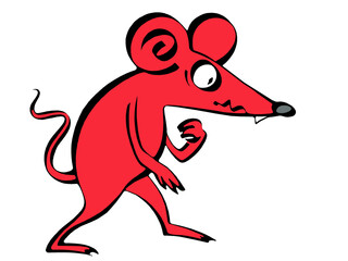 A funny rat