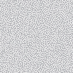 Vector seamless abstract background with rounded lines and drops.