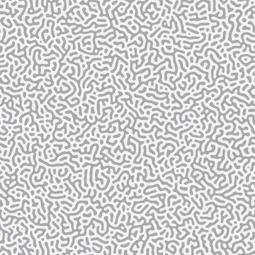 Vector seamless abstract background with rounded lines and drops.