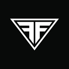 Letter FF Logo can be use for icon, sign, logo and etc