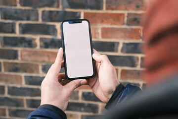 a person using mobile phone