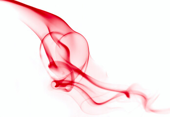 Abstract Smoke Wispy Shapes and Formation