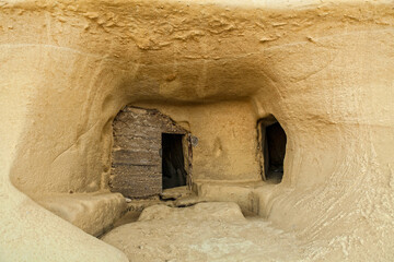 Limestone Rock Carved Shelter in Gozo